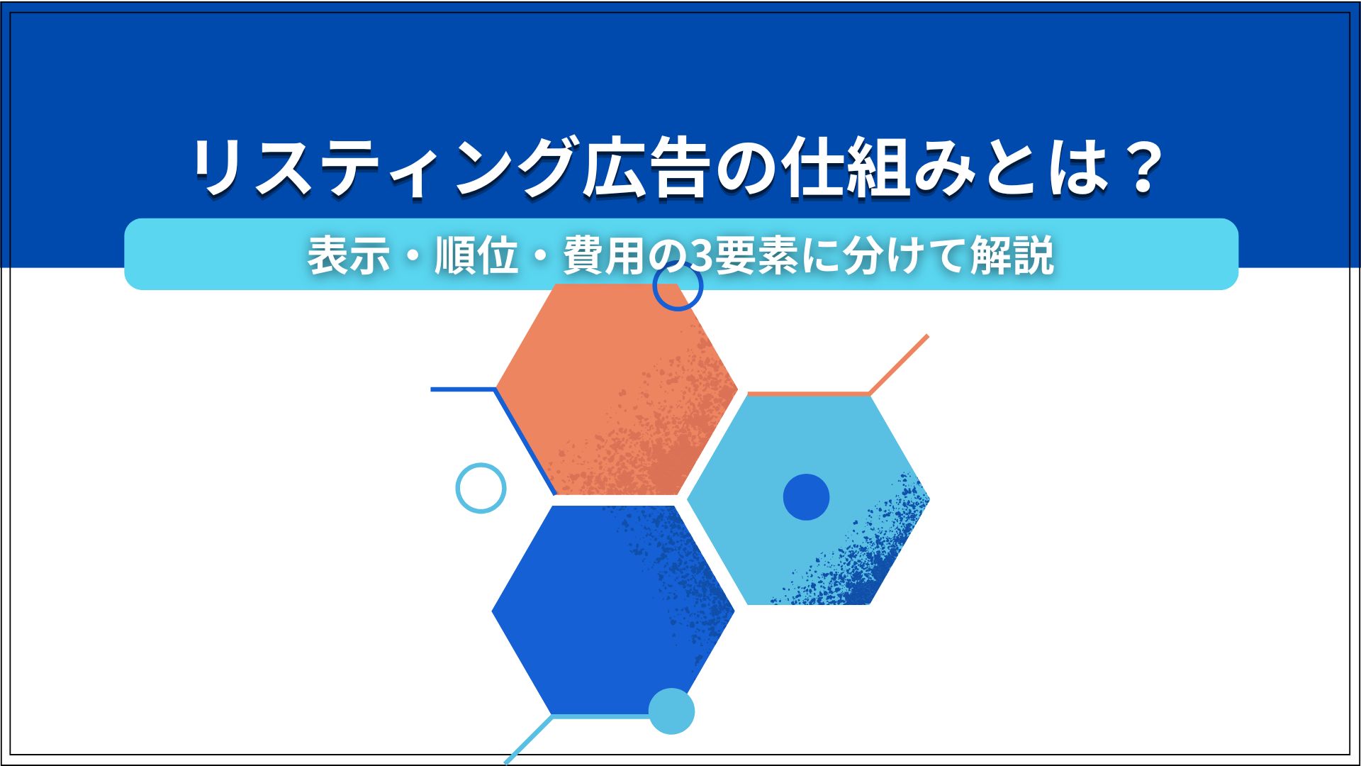 リスティング広告の仕組みとは？ 表示・順位・費用の3要素に分けて解説